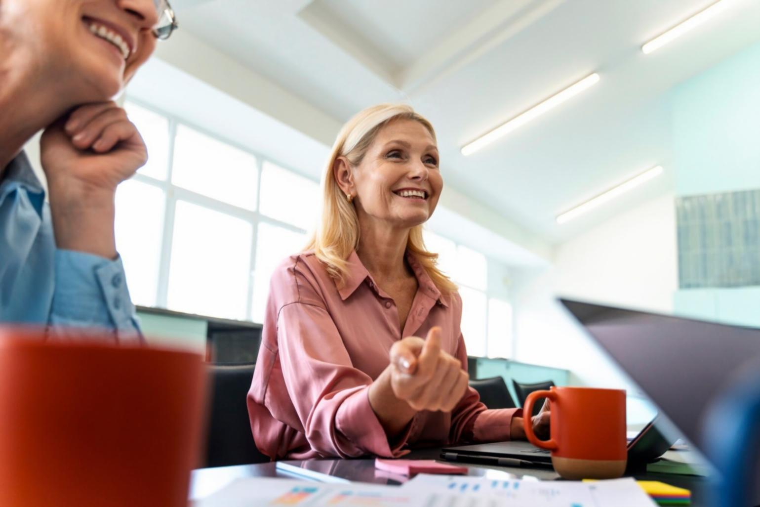 Büroausstattung und Arbeitsplatz